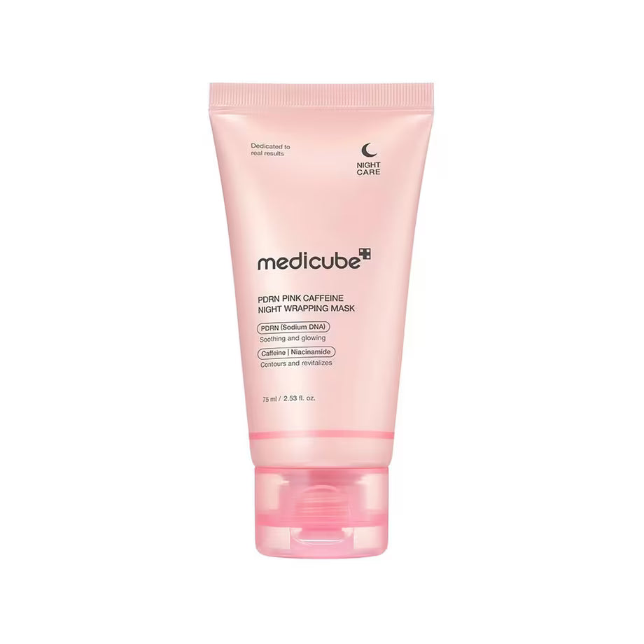 medicube PDRN Pink Caffeine Night Wrapping Mask