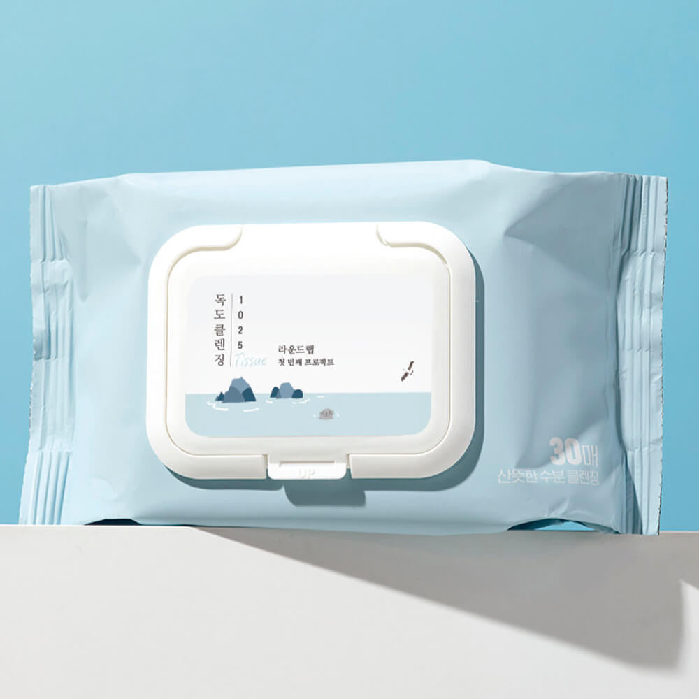 ROUND LAB 1025 Dokdo Cleansing Tissue [30ea]