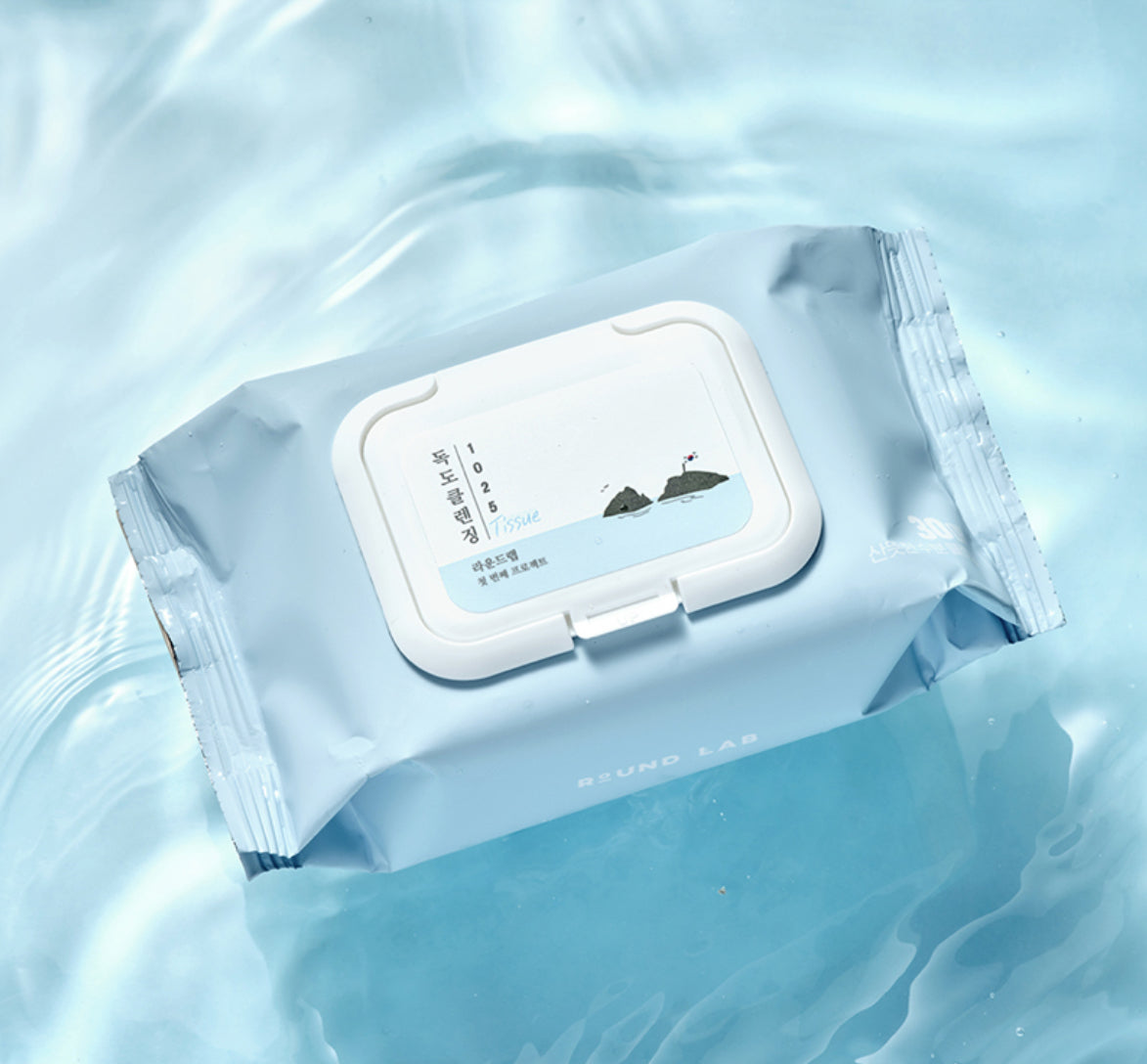 ROUND LAB 1025 Dokdo Cleansing Tissue [30ea]