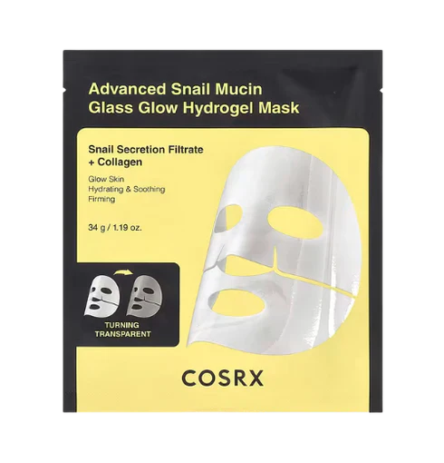 COSRX Advanced Snail Mucin Glass Glow Hydrogel Mask
