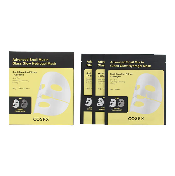 COSRX Advanced Snail Mucin Glass Glow Hydrogel Mask