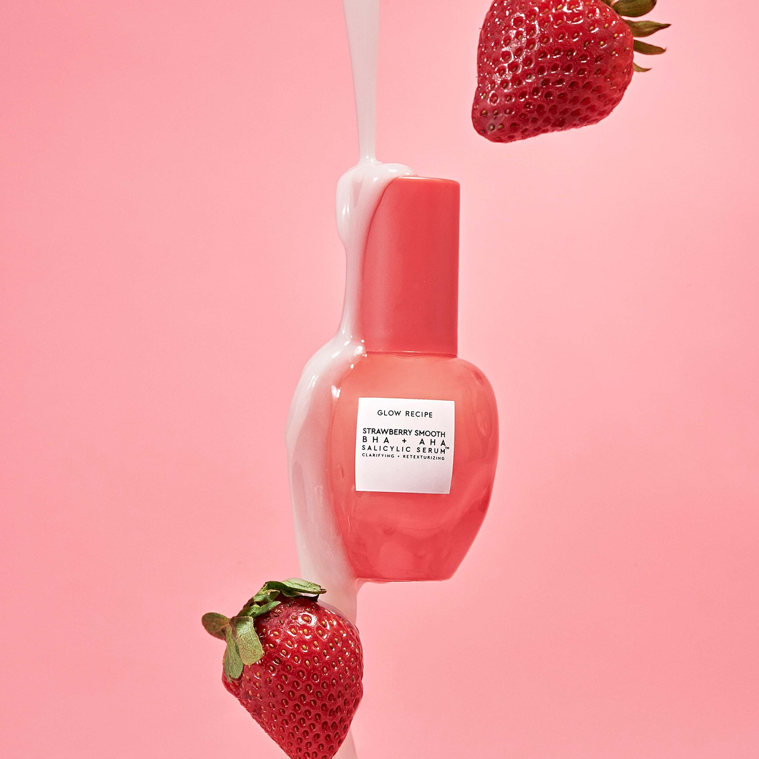 Glow Recipe Strawberry Smooth - Clarifying Serum with Salicylic Acid, AHA and BHA