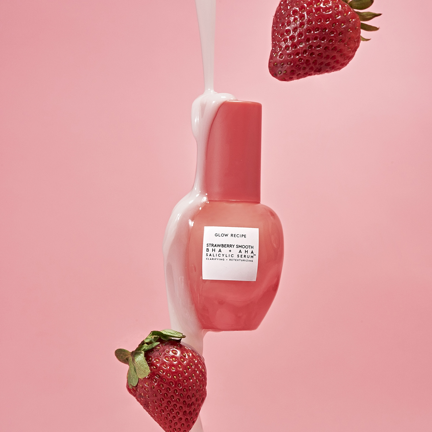 Glow Recipe Strawberry Smooth - Clarifying Serum with Salicylic Acid, AHA and BHA