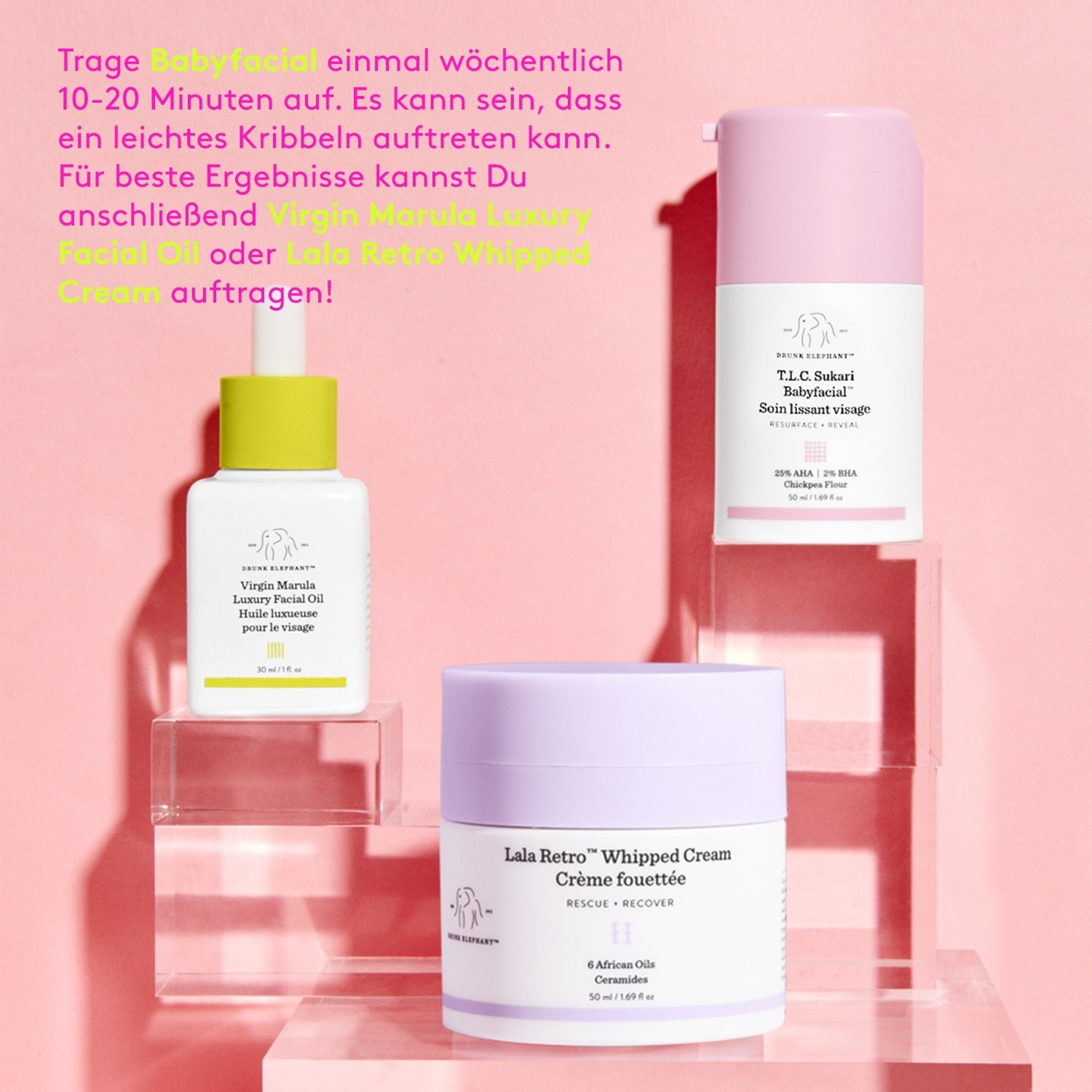 Drunk Elephant T.L.C. Sukari Babyfacial Glow Mask