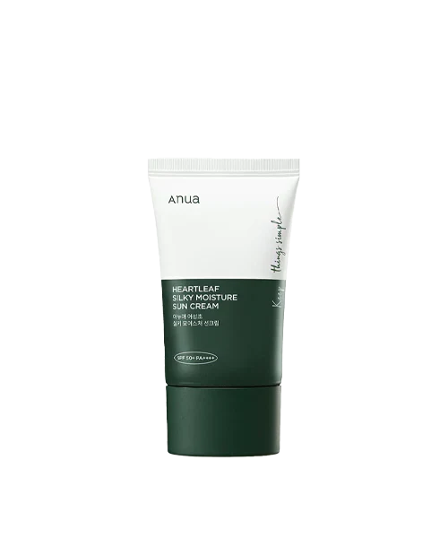 Anua Heatleaf Silky Moisture Sun Cream