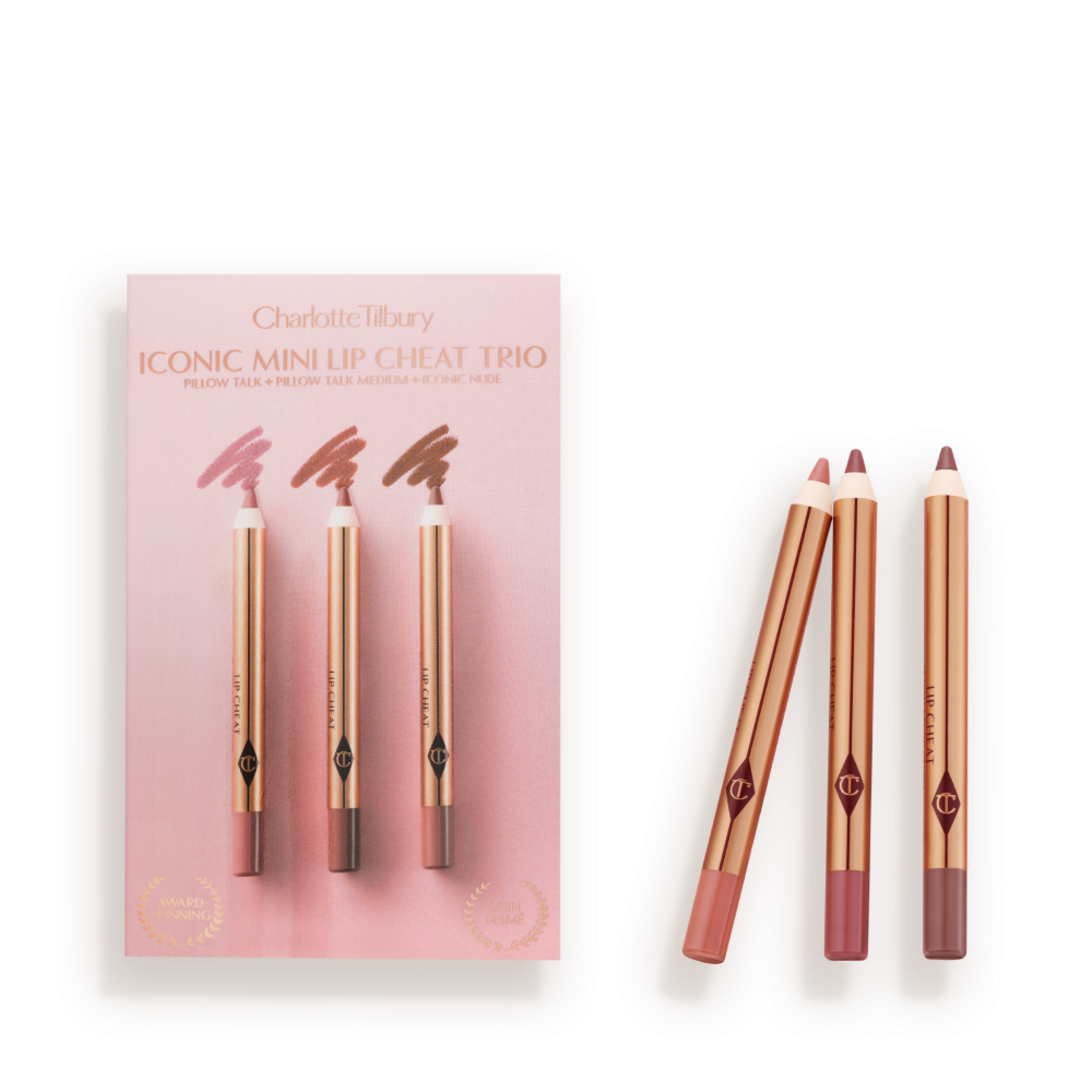 Charlotte Tilbury Iconic Mini Lip Cheat Trio