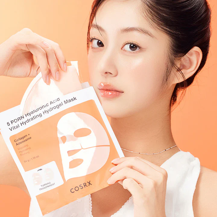 COSRX 5 PDRN Hyaluronic Acid Vital Hydrating Hydrogel Mask