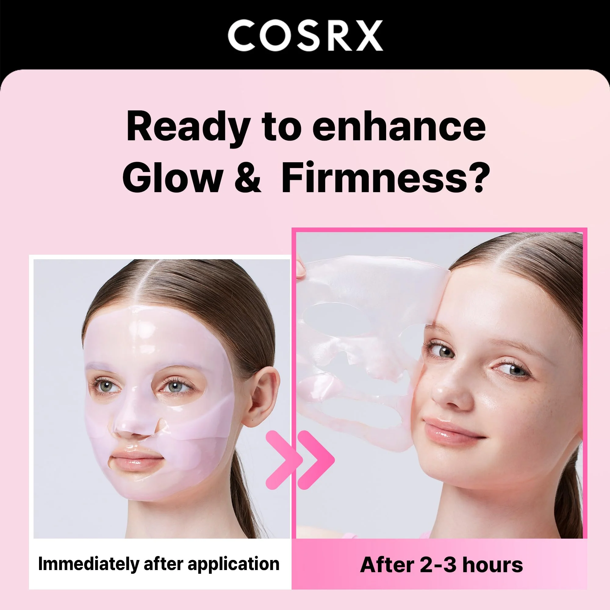 COSRX The Peptide Collagen Lifting Glow Hydrogel Mask