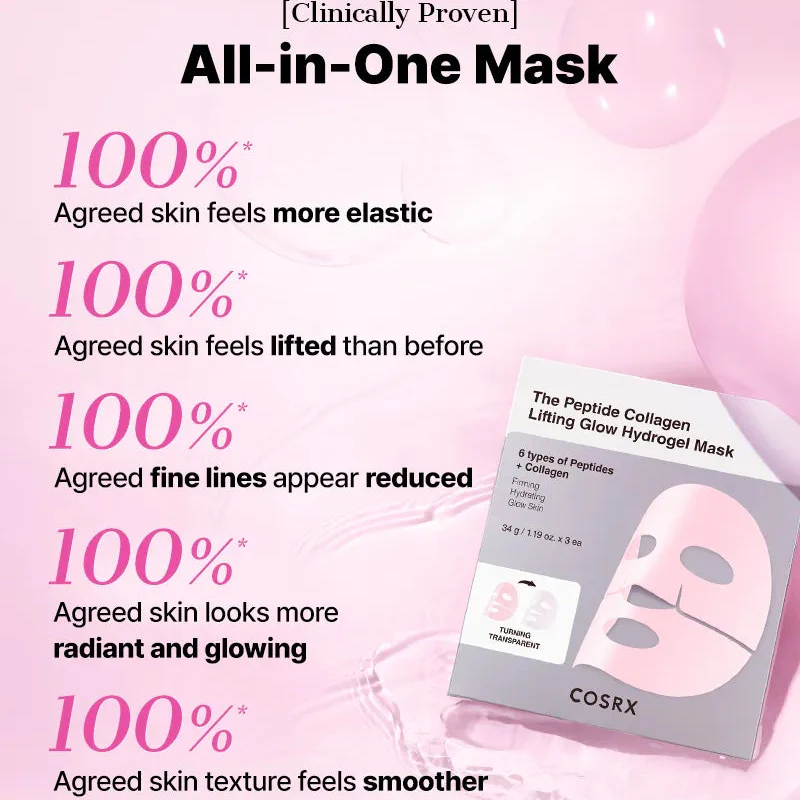 COSRX The Peptide Collagen Lifting Glow Hydrogel Mask