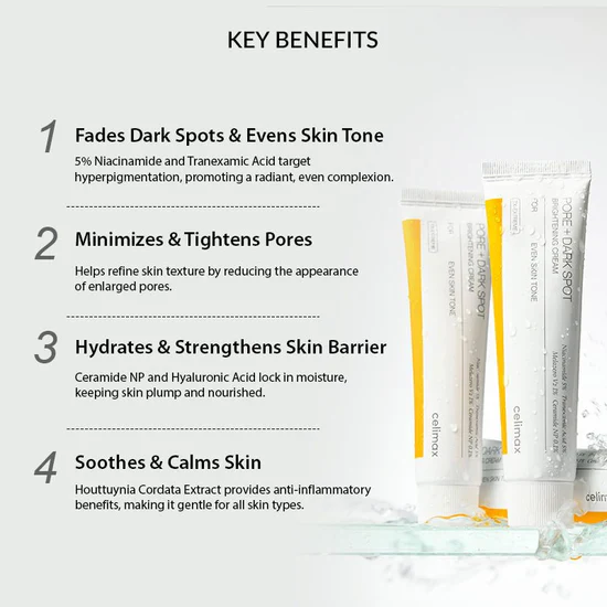 Celimax Pore+ Dark Spot Brightening Cream