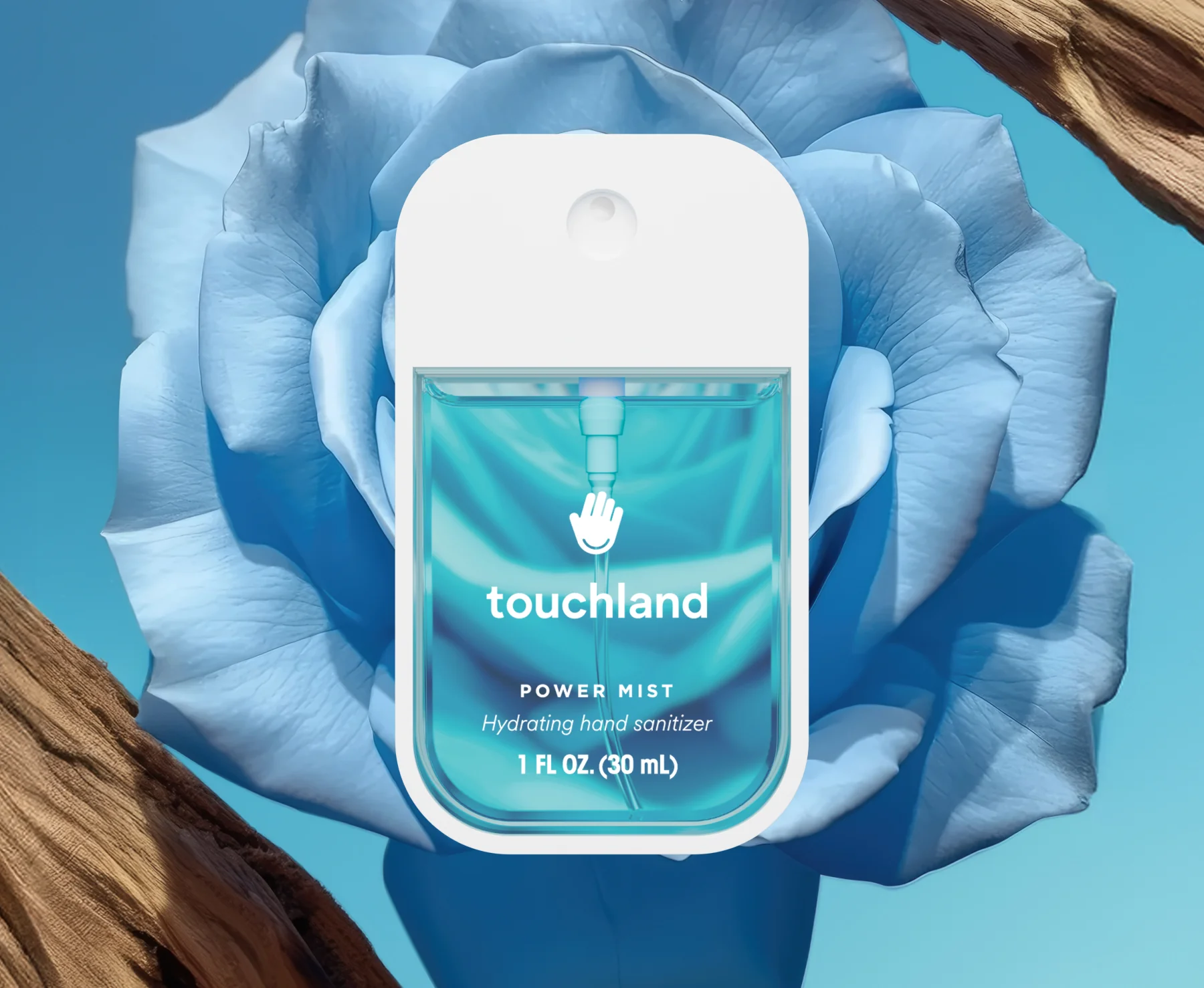 Hand Sanitizer Blue Sandalwood