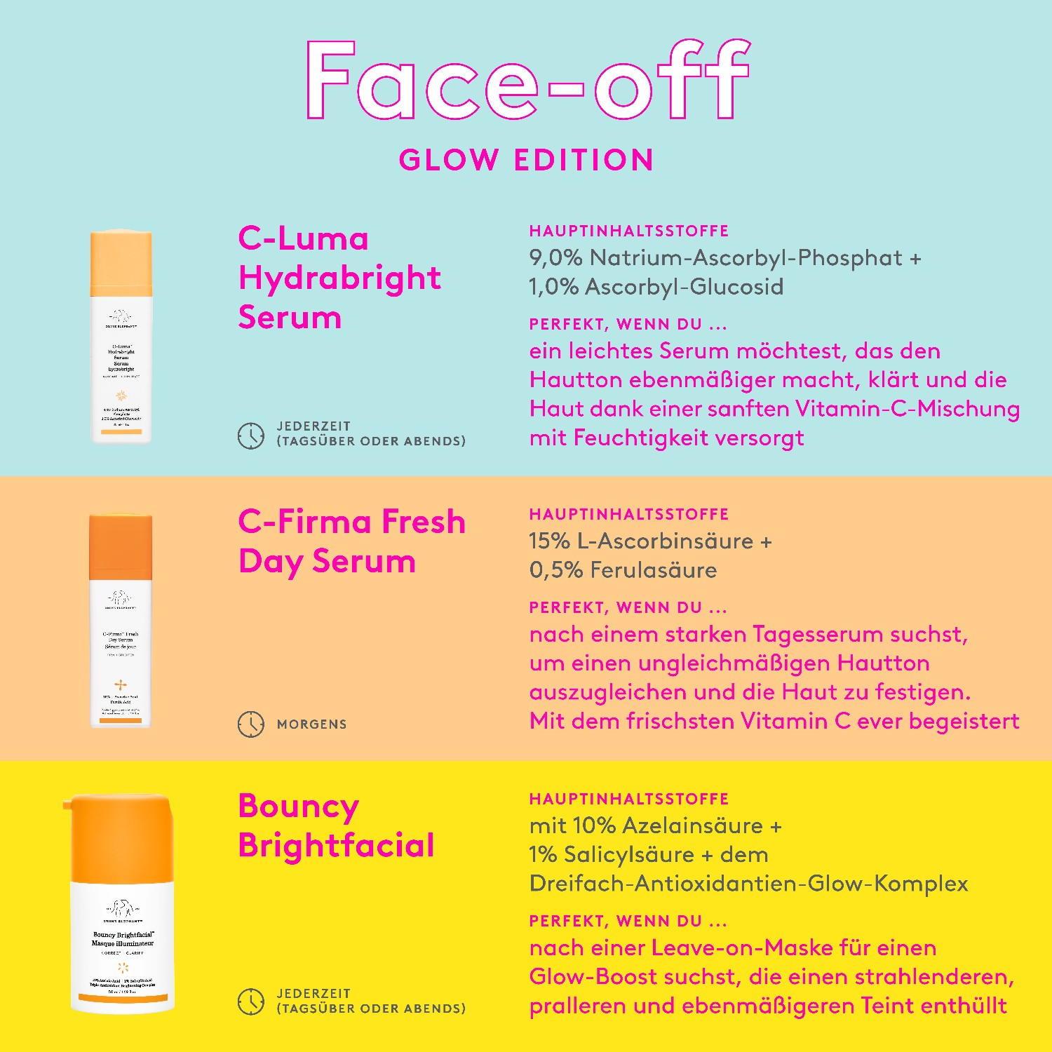 Drunk Elephant C-LUMA Hydrabright Serum Vitamin C Serum