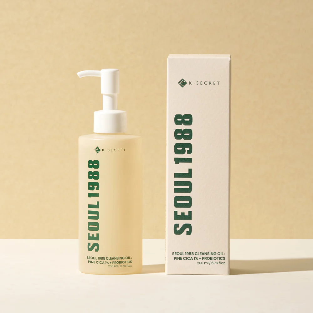 KSECRET SEOUL 1988 Cleansing Oil: Pine Cica 1% + Probiotics
