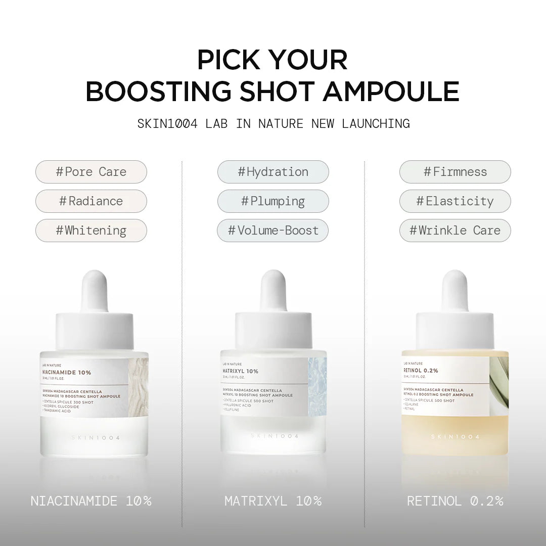 SKIN1004 Madagascar Centella Retinol 0.2 Boosting Shot Ampoule [30ml]