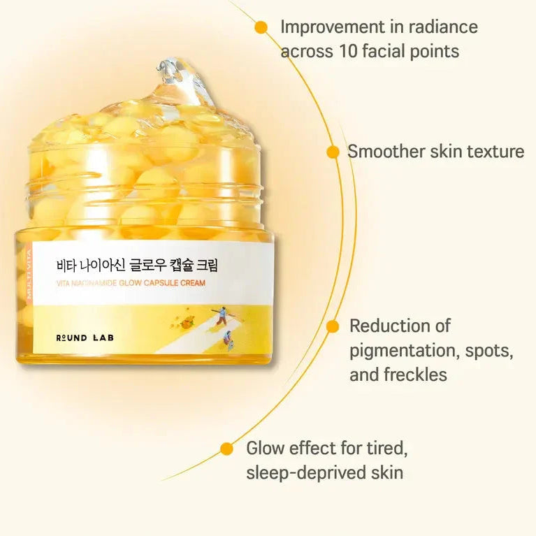 Round Lab Vita Niacinamide Glow Capsule Cream [50ml]