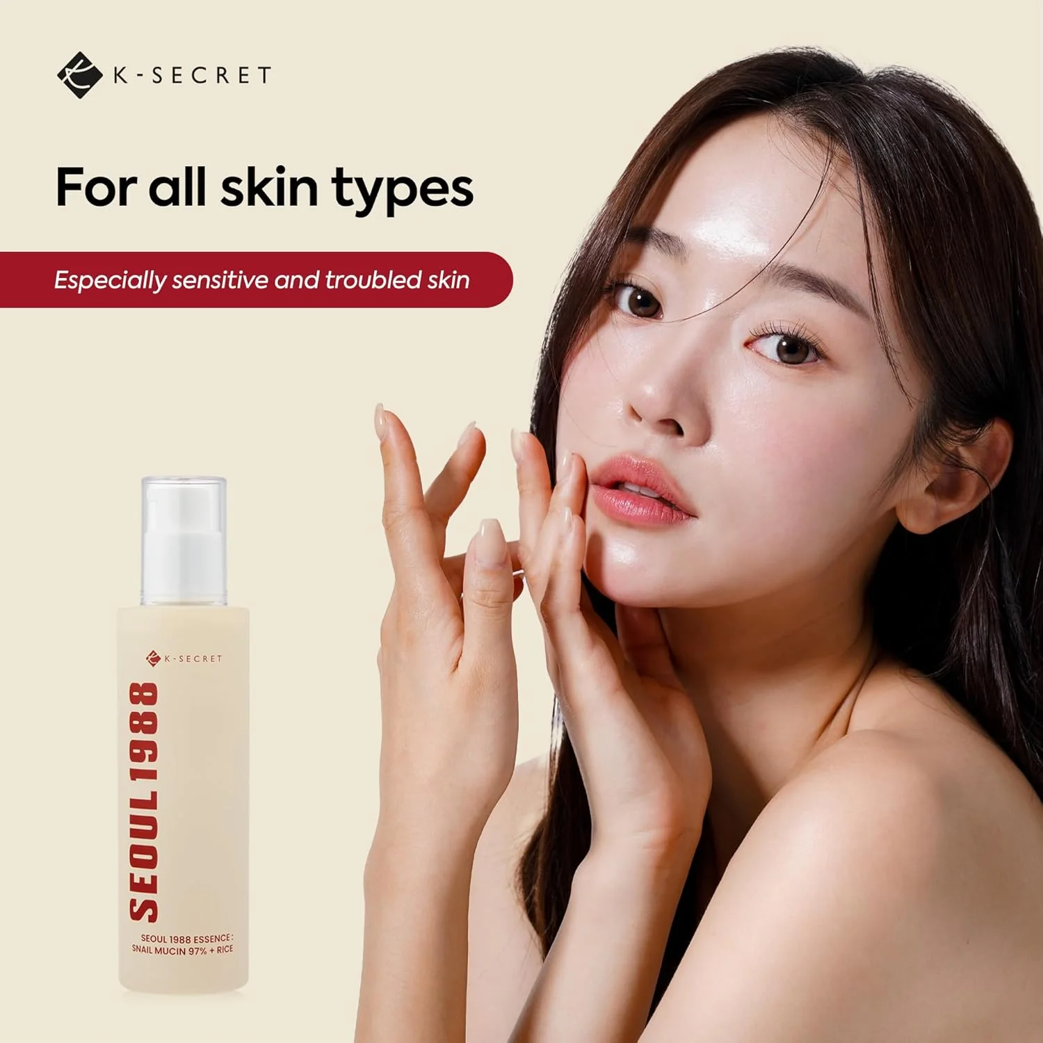 KSECRET SEOUL 1988 Essence : Snail Mucin 97% + Rice
