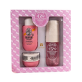 Sol de Janeiro Brazilian Travel Set Body Lotion, Shower Cream and Bum Bum Pink Packaging
