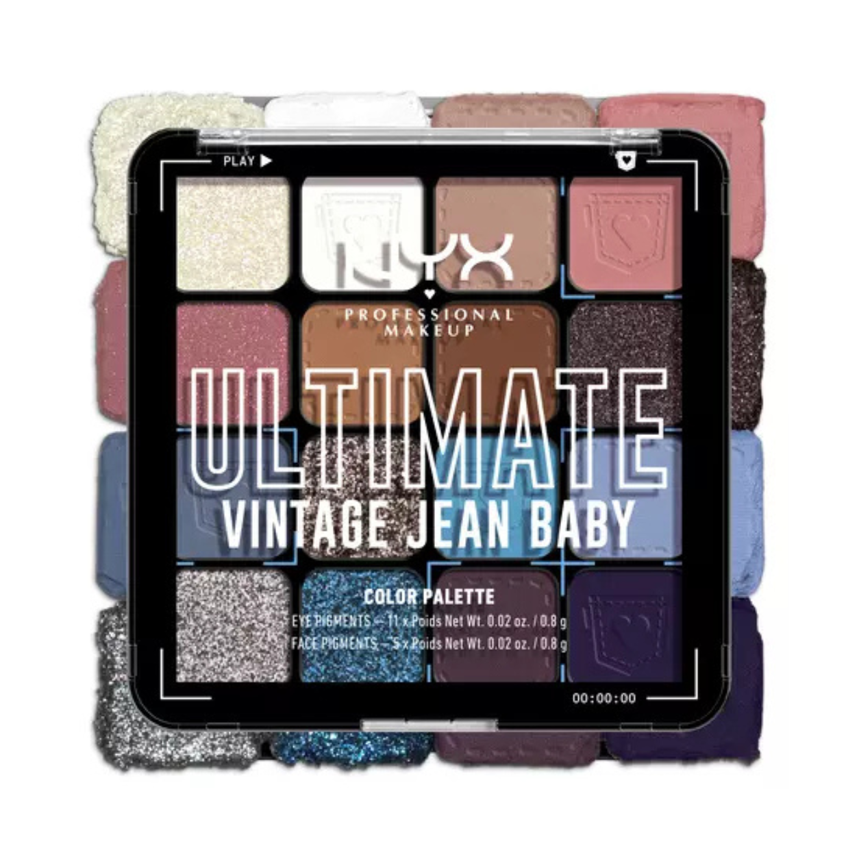 NYX Ultimate 16 Pan Eyeshadow Palette