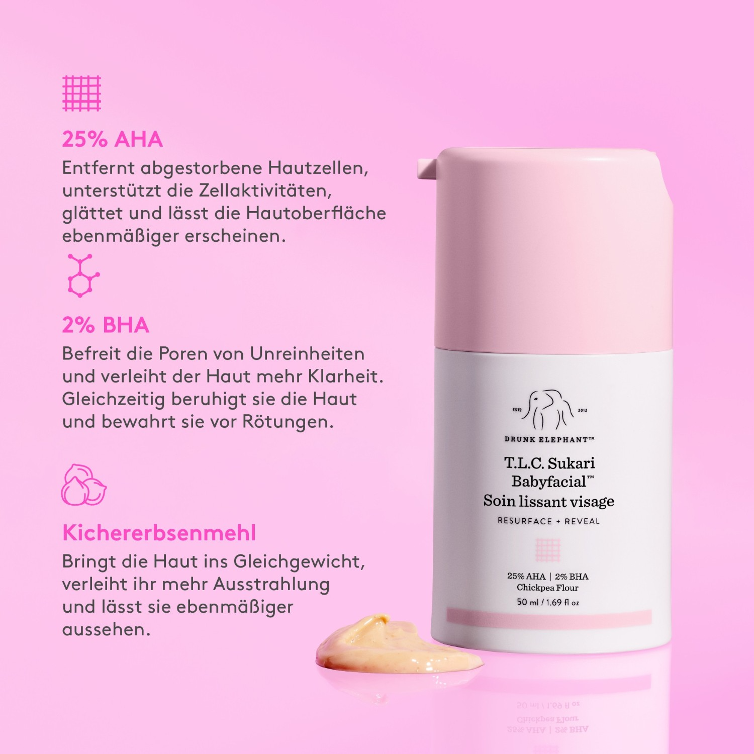 Drunk Elephant T.L.C. Sukari Babyfacial Glow Mask
