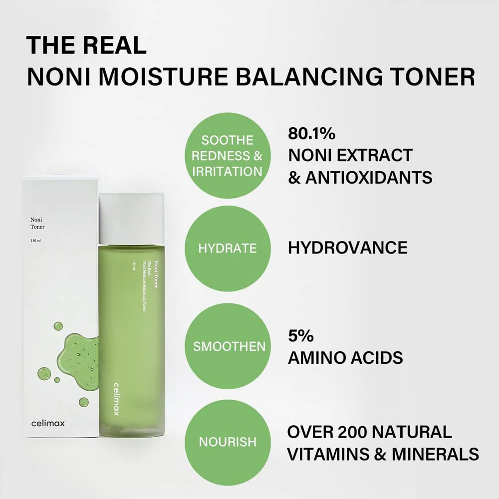 celimax The Real Noni Moisture Balancing Toner
