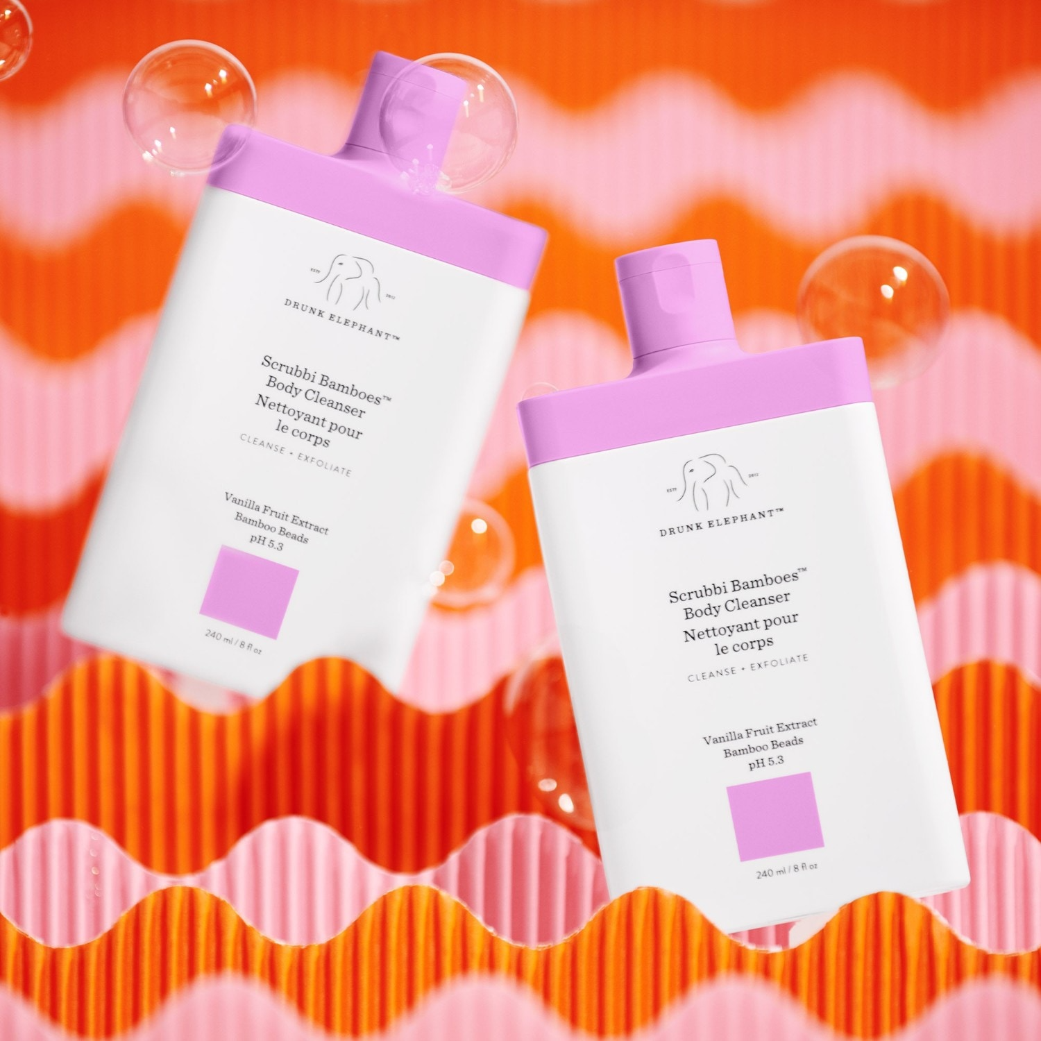 Drunk Elephant Scrubbi Bamboes™ Body Cleanser body scrub