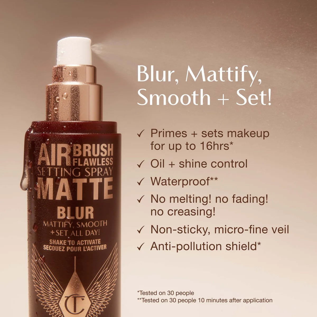 Charlotte Tilbury Airbrush Flawless Setting Spray - Matte 34ml
