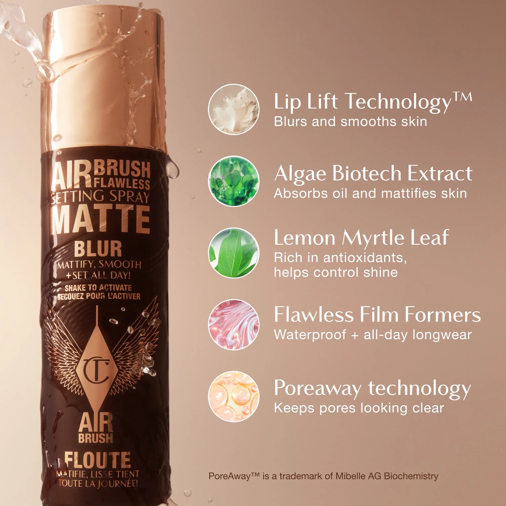 Charlotte Tilbury Airbrush Flawless Setting Spray - Matte 100ml