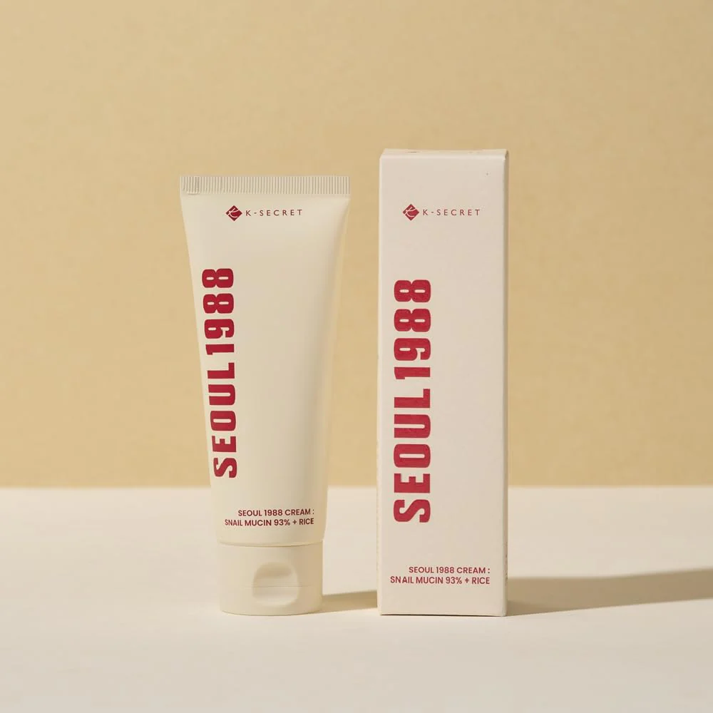 KSECRET SEOUL 1988 Cream: Snail Mucin 93% + Rice