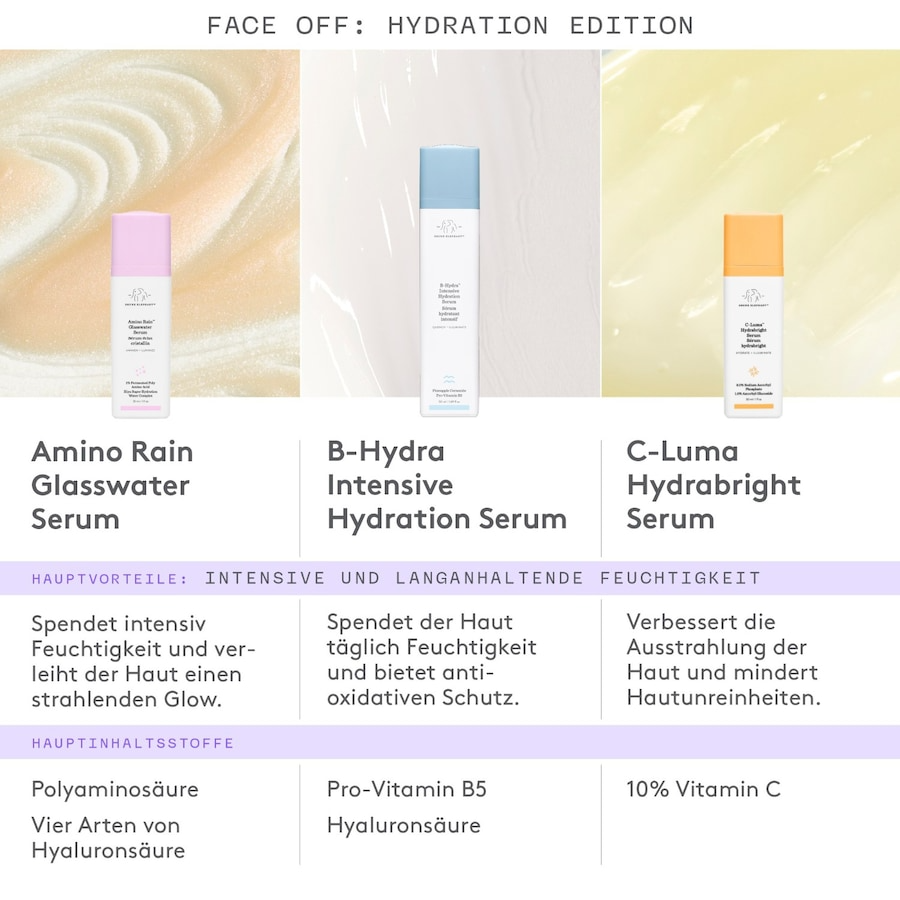 Drunk Elephant Amino Rain™ Glasswater Serum Glow Serum