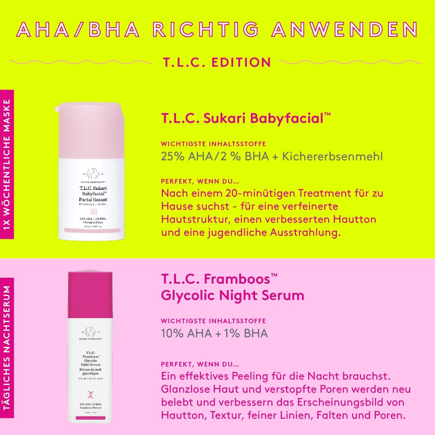 Drunk Elephant T.L.C. Sukari Babyfacial Glow Mask