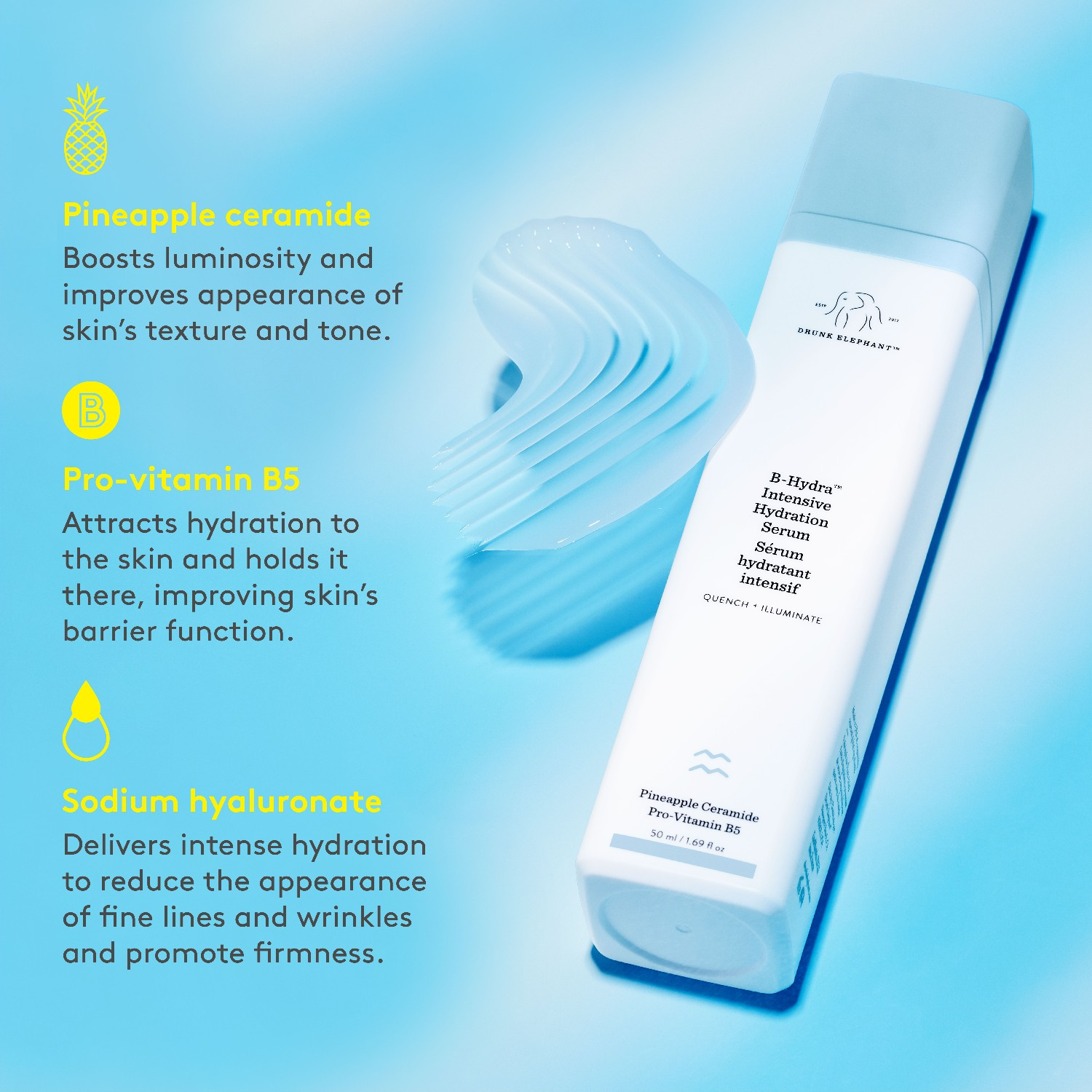 Drunk Elephant B-Hydra™ Intensive Hydration Serum Moisturizing Serum